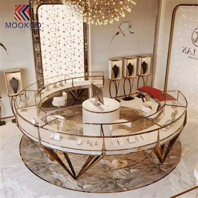 Lüks Cam Takı Teşhir Dolabı