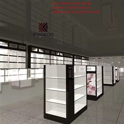 Duty Free Mağazası İçin Parfüm Teşhir Tezgahı