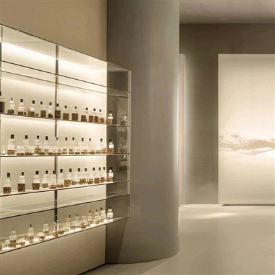 Salefor Duty Free Shop için Parfüm Kiosk