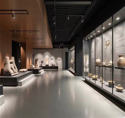 Güvenlik - Gelişmiş Müze Teşhir Dolabı