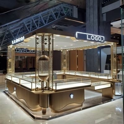 Kuyumcu Alışveriş Merkezi Kiosk Vitrini
