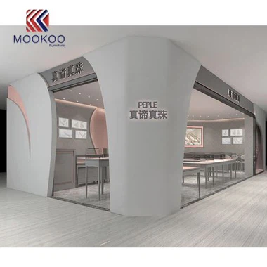 Alışveriş Merkezi için Mücevher Mağazası Mobilya Tasarımı