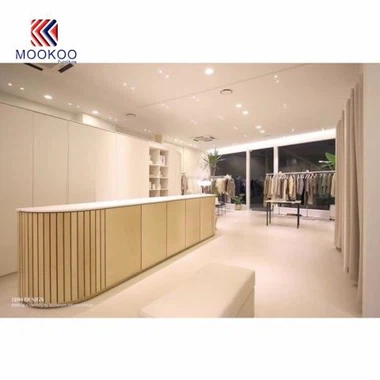 MOOKOO MOBİLYALAR Giyim Mağazası Dekorasyon için 3D Servis Mobilya