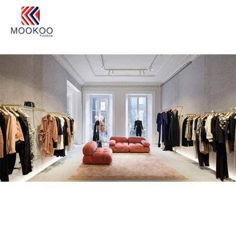 Mağaza Fittings Giyim Rafları
