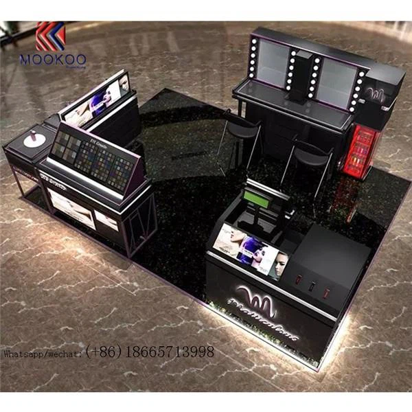 Luxury Black Cosmetic Cabinet