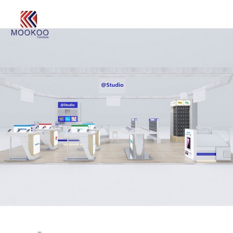 Mall Booth Telefon Ekipmanları Vitrini