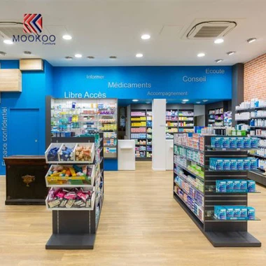 Farmacia Mağaza Dekorasyon Teşhir Mobilyaları